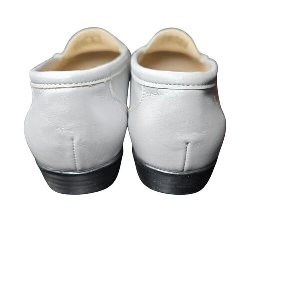 SAS Women's Shoes Tripad Comfort Insole Metallic Gray Loafers Size 7 Pristine! - Picture 5 of 9